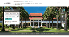 Desktop Screenshot of lemeridienangkor.com